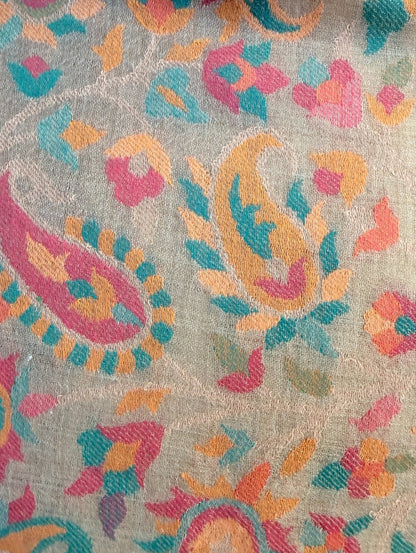 AISHITERU - Kaelith Kani Cashmere Shawl - Pastel Reverie, Soft & Elegant ✨🧣
