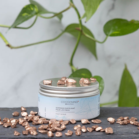 Cocooning Biocosmetics - Gommage pour les pieds 100ml 🌿 Exfolier et Rajeunir