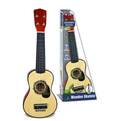 Ukulele aus Holz 52.5cm