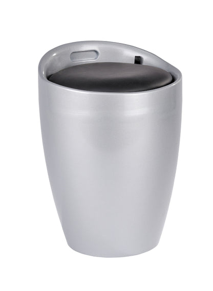 Badhocker Candy silber 