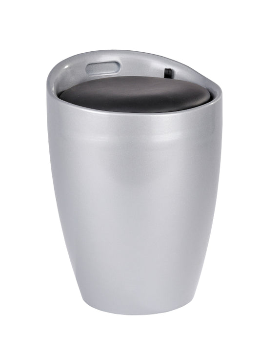 Badhocker Candy silber 