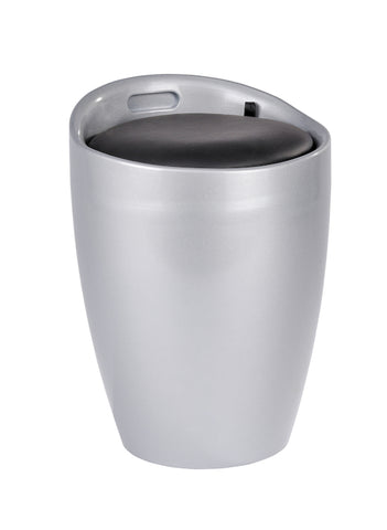 Badhocker Candy silber 