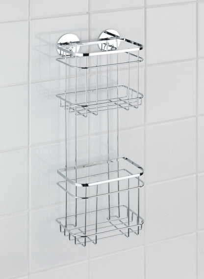 Turbo-Loc Wandregal 2 Etagen Edelstahl