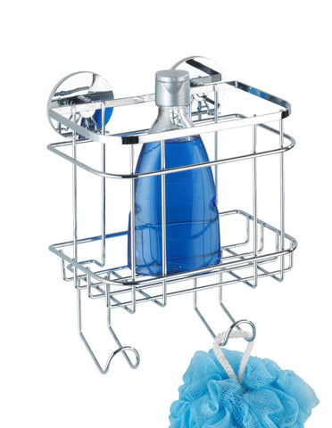 Turbo-Loc Wandkorb mit Haken Edelstahl