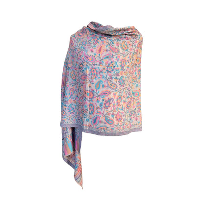 AISHITERU - Saelina Kani Cashmere Shawl - Light, Elegant Kashmiri Weave ✨🧣