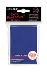 Blue Deck Protector Standard (50) NEW SIZE