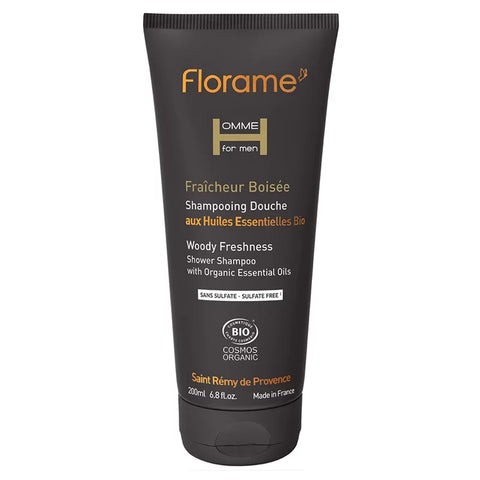 Florame Woody Freshness Shower Shampoo - 200ml 🌿