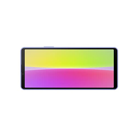 Sony Xperia 10 IV (5G Smartphone, 6 Zoll, OLED-Display , Dreifach-Kamera, 3,5-mm-Audioanschluss, 5.000mAh Akku, Dual SIM hybrid) 24+6 Monate Garantie [Amazon Exklusiv] lavendel
