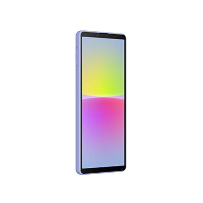 Sony Xperia 10 IV (5G Smartphone, 6 Zoll, OLED-Display , Dreifach-Kamera, 3,5-mm-Audioanschluss, 5.000mAh Akku, Dual SIM hybrid) 24+6 Monate Garantie [Amazon Exklusiv] lavendel