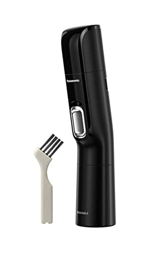 Panasonic Er-Gn300K503 Brauentrimmer für trockene und nasse Nase, Schwarz, 3,8 x 3,4 x 16,4 cm, für Herren.