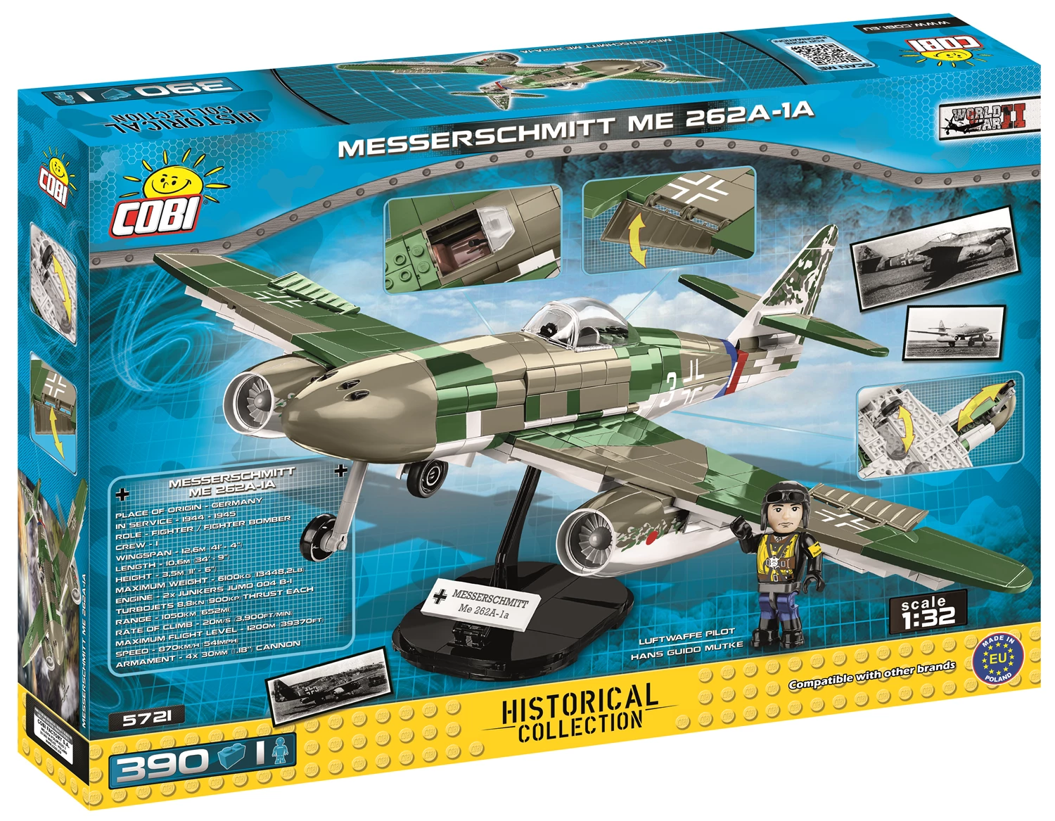 Messerschmitt Me 262A / 390 pcs.