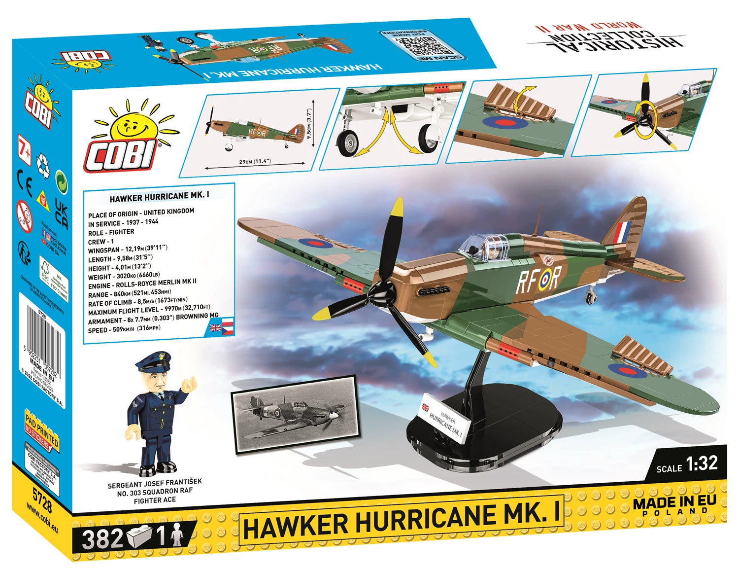 Hawker Hurricane Mk. I / 382 pcs