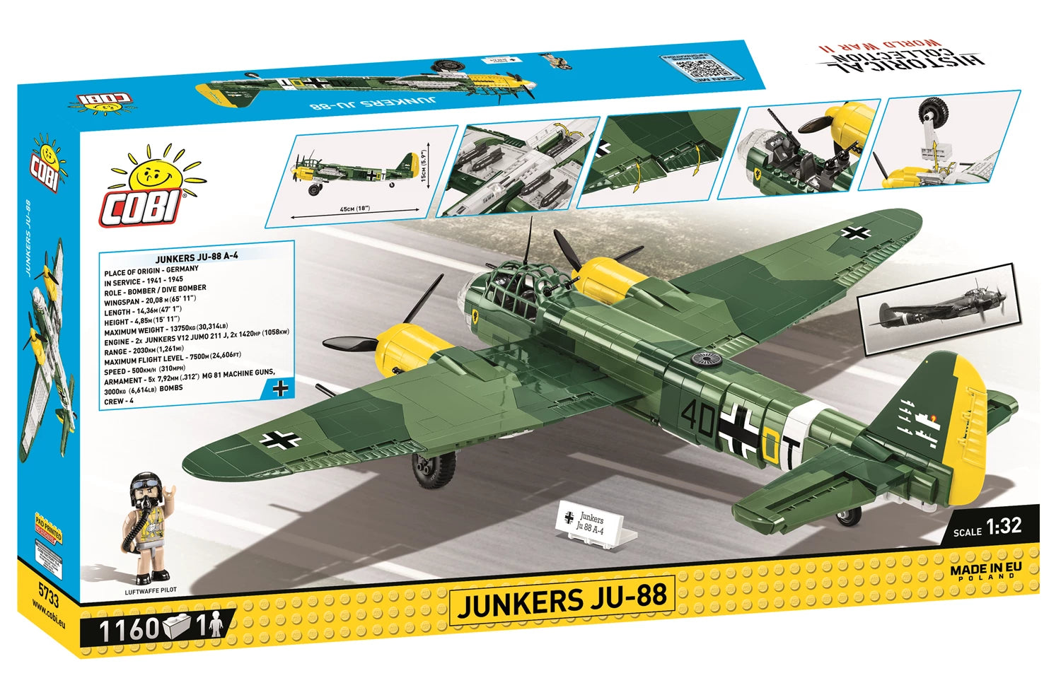 Junkers Ju 88 / 1160 pcs.