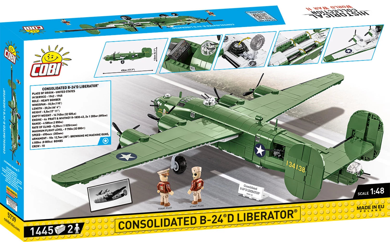 Consolidated B-24D / 1445 pcs.