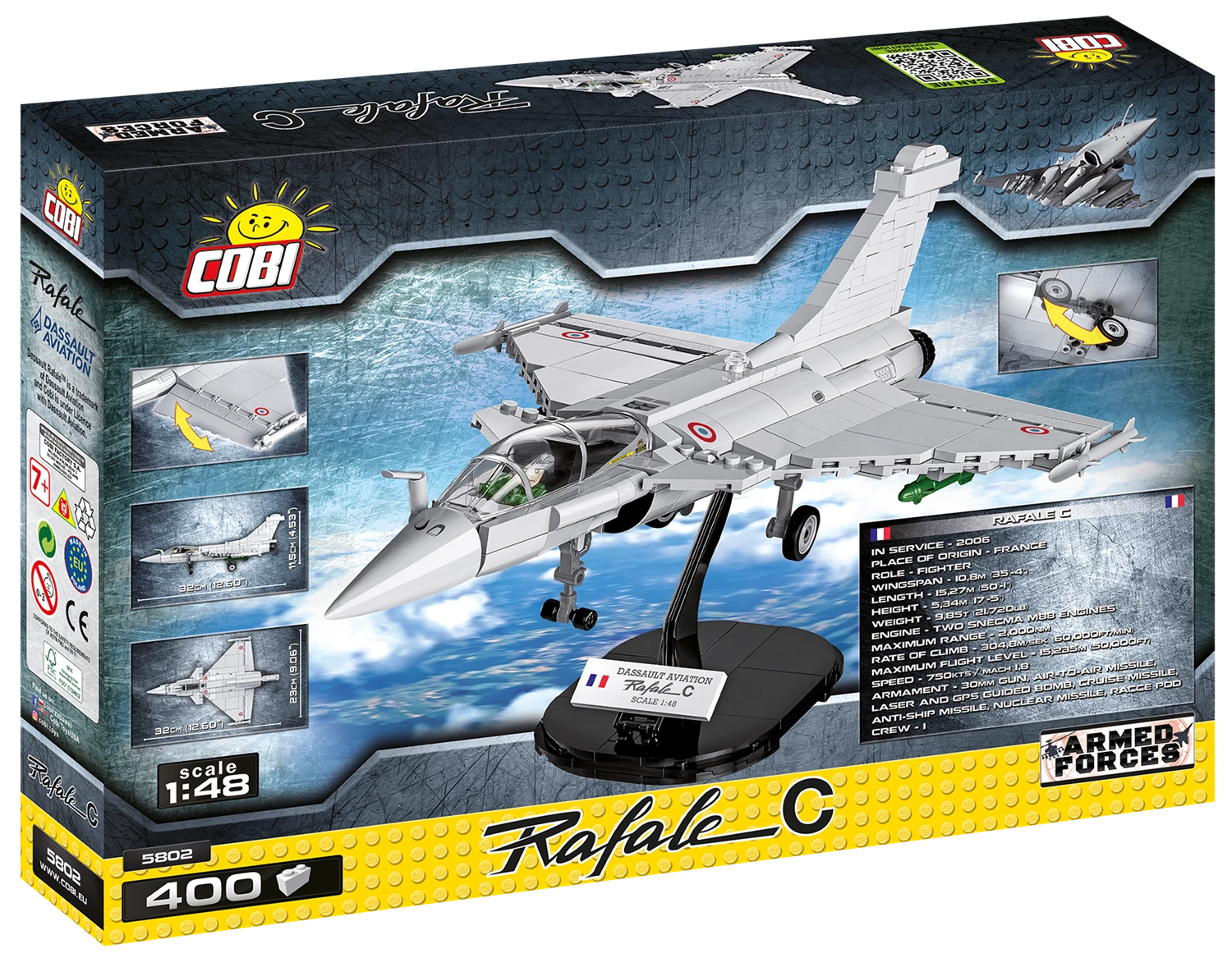 Dassault Rafale C / 400 pcs.