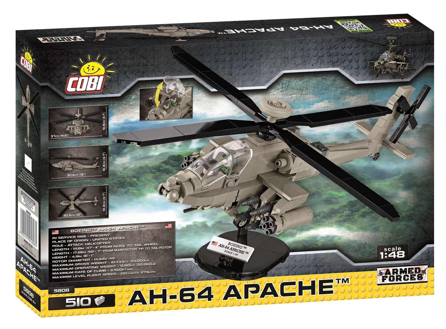 Boeing AH-64 Apache / 510 pcs.