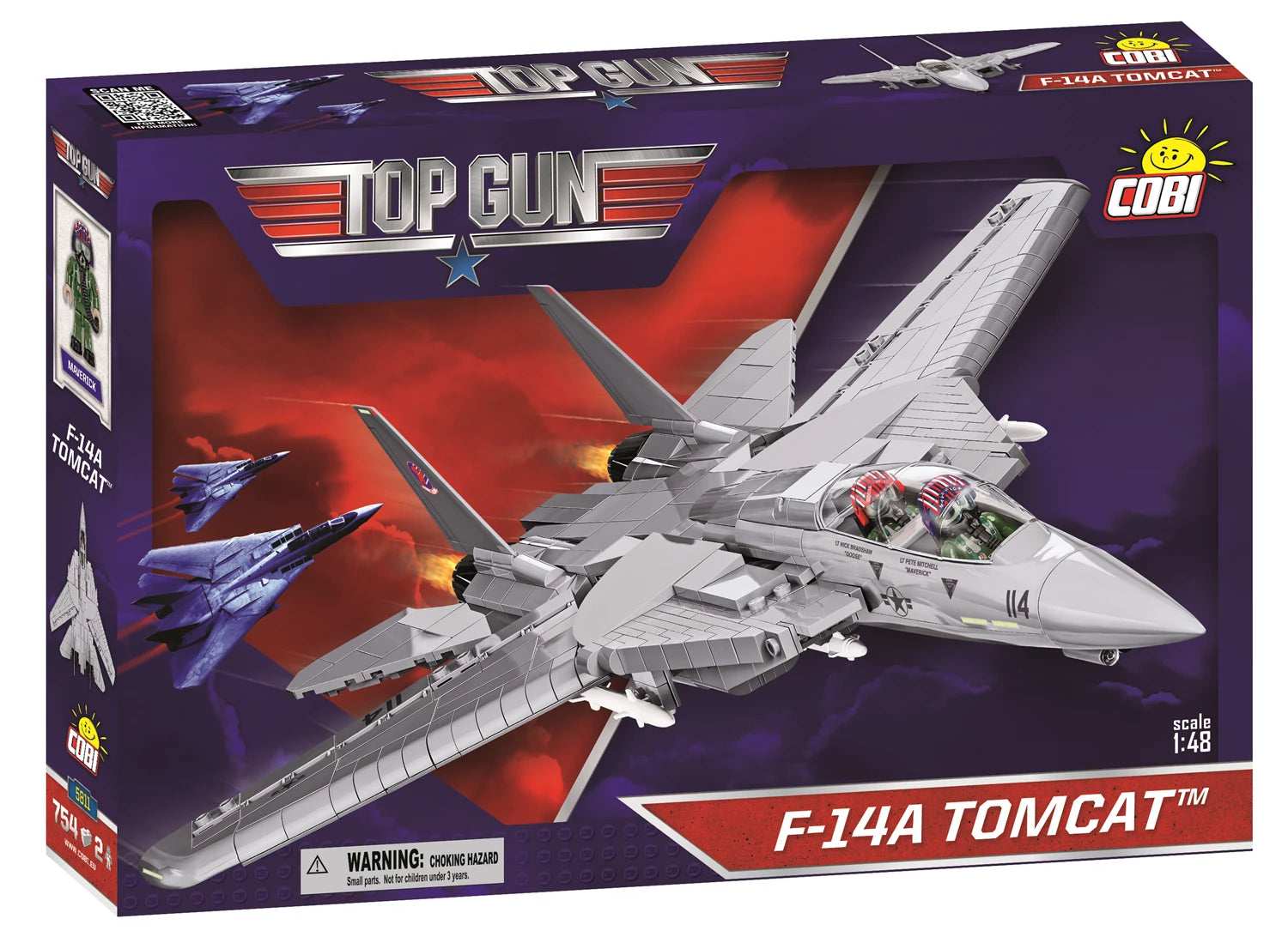 TOP GUN F-14A Tomcat / 754 pcs.