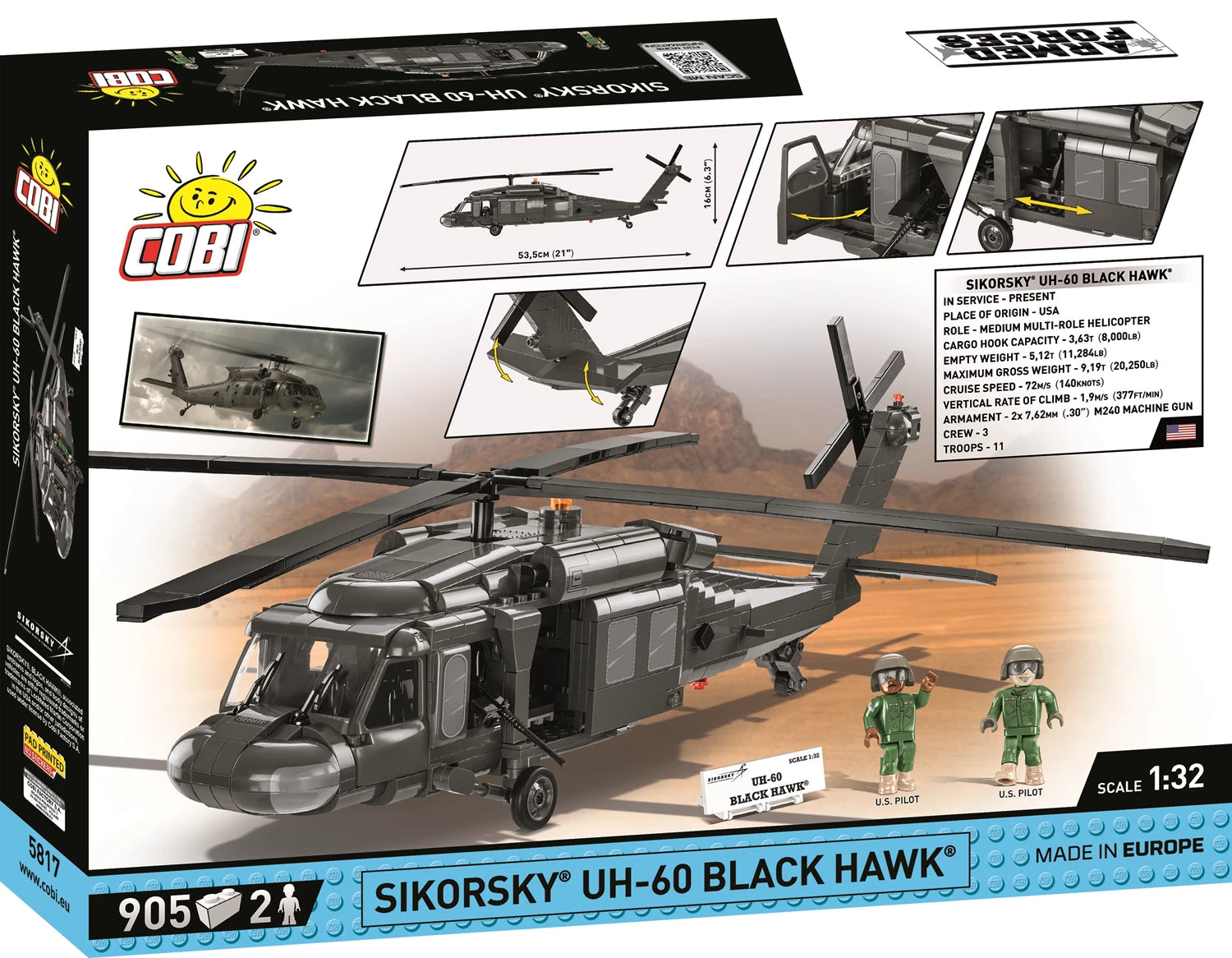 UH-60 Black Hawk / 905 pcs.