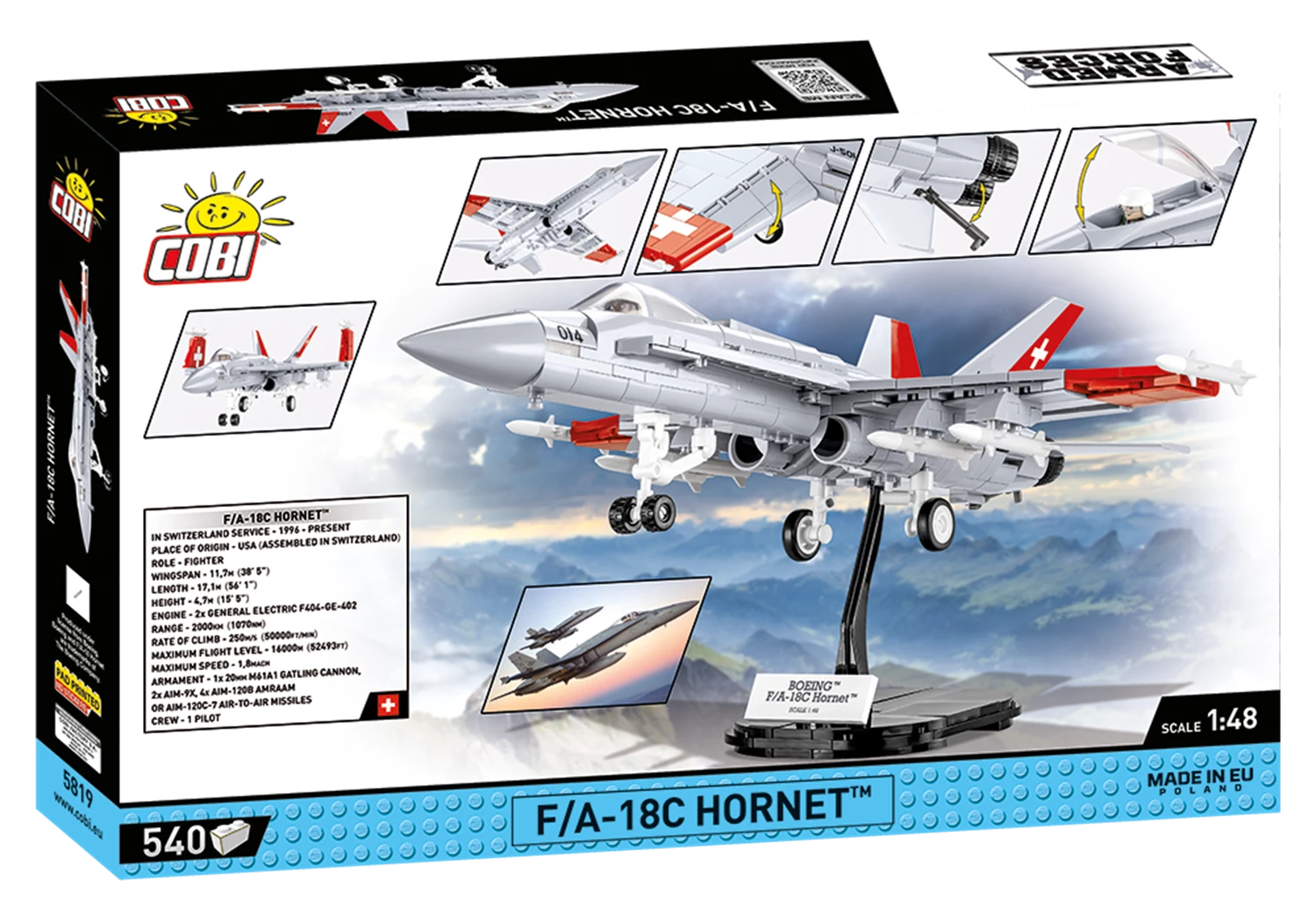 Boeing F/A-18 Hornet / 540 pcs.