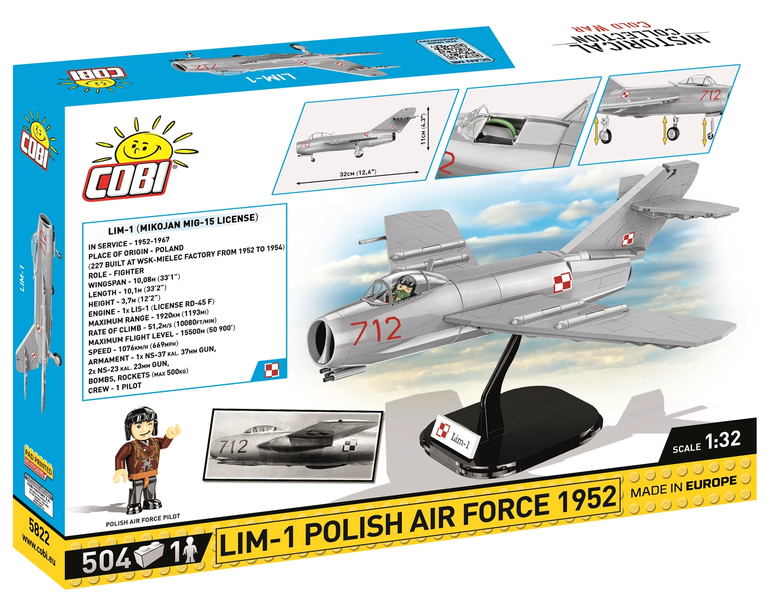 LIM-1 Polish Air Force / 504 pcs