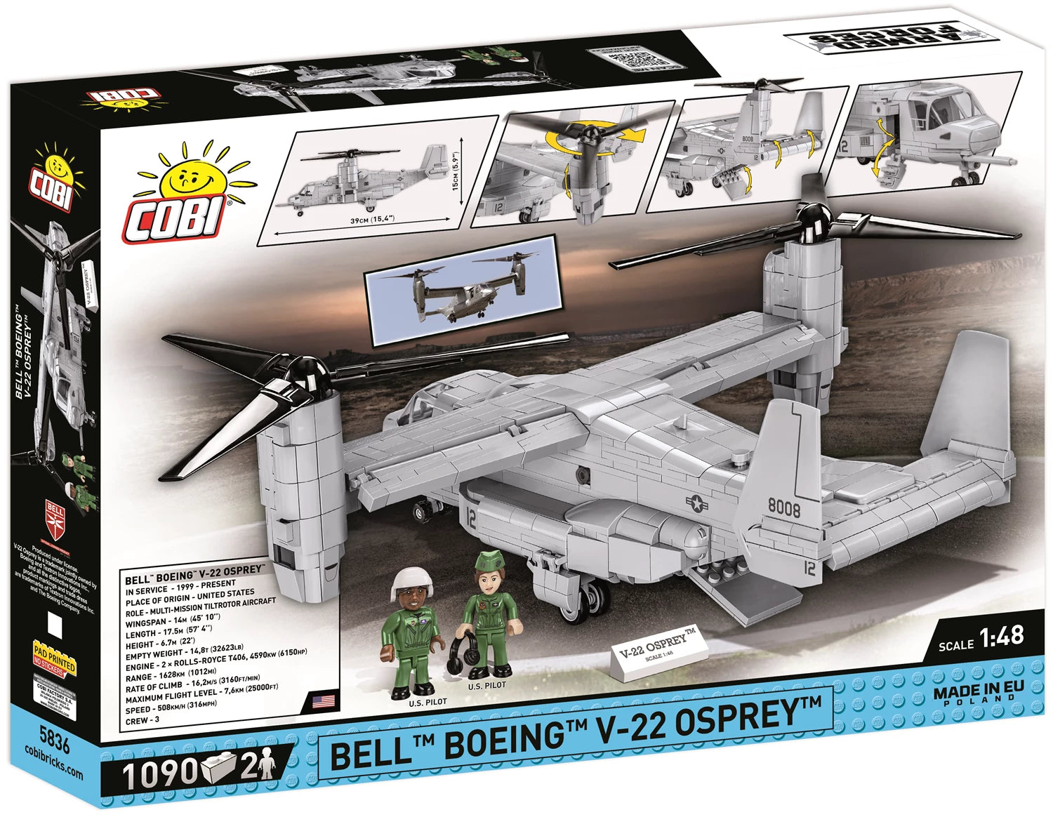 Bell-Boeing V-22 Osprey/1090 pcs