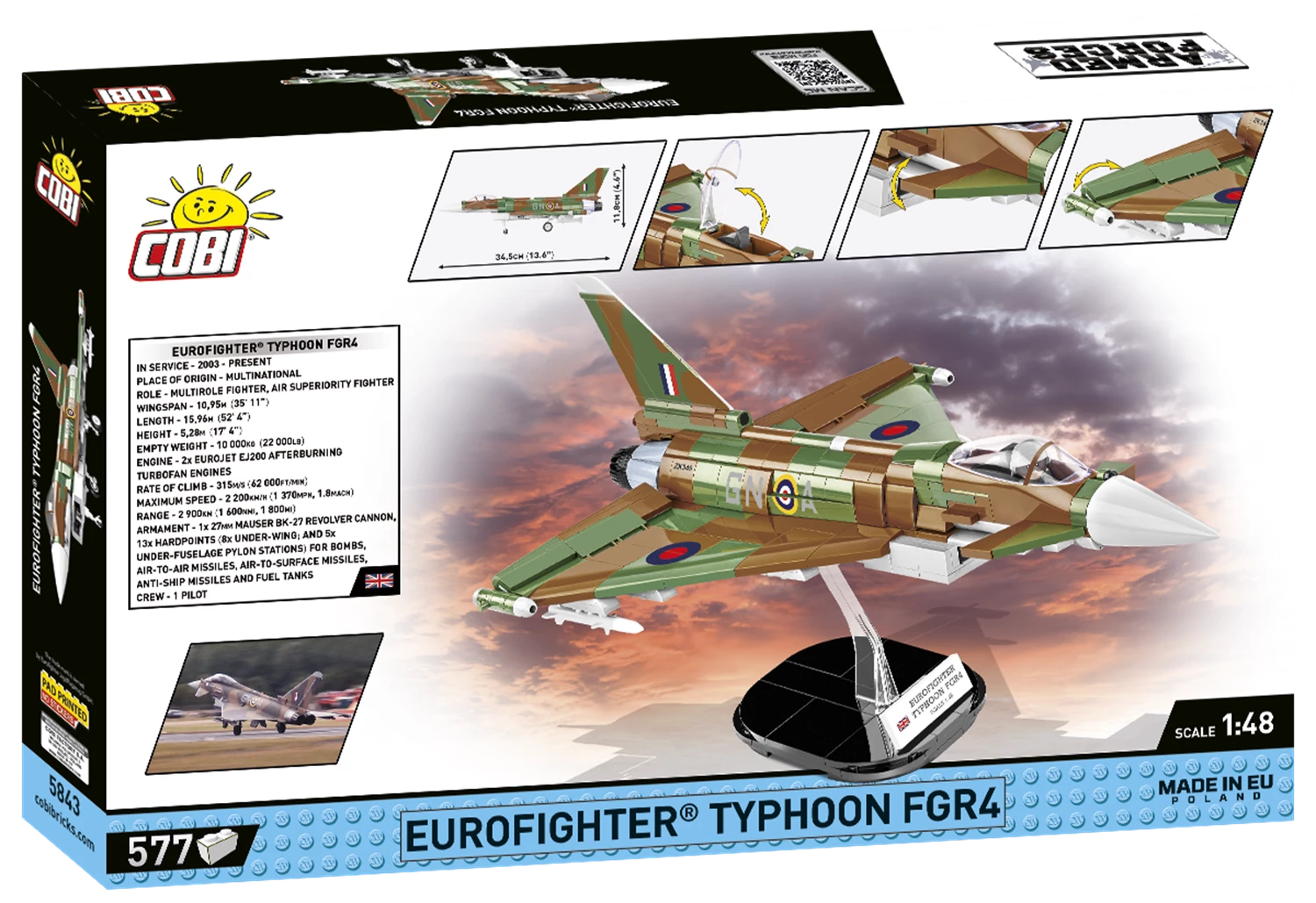 Eurofighter Typhoon FGR4 577 pcs