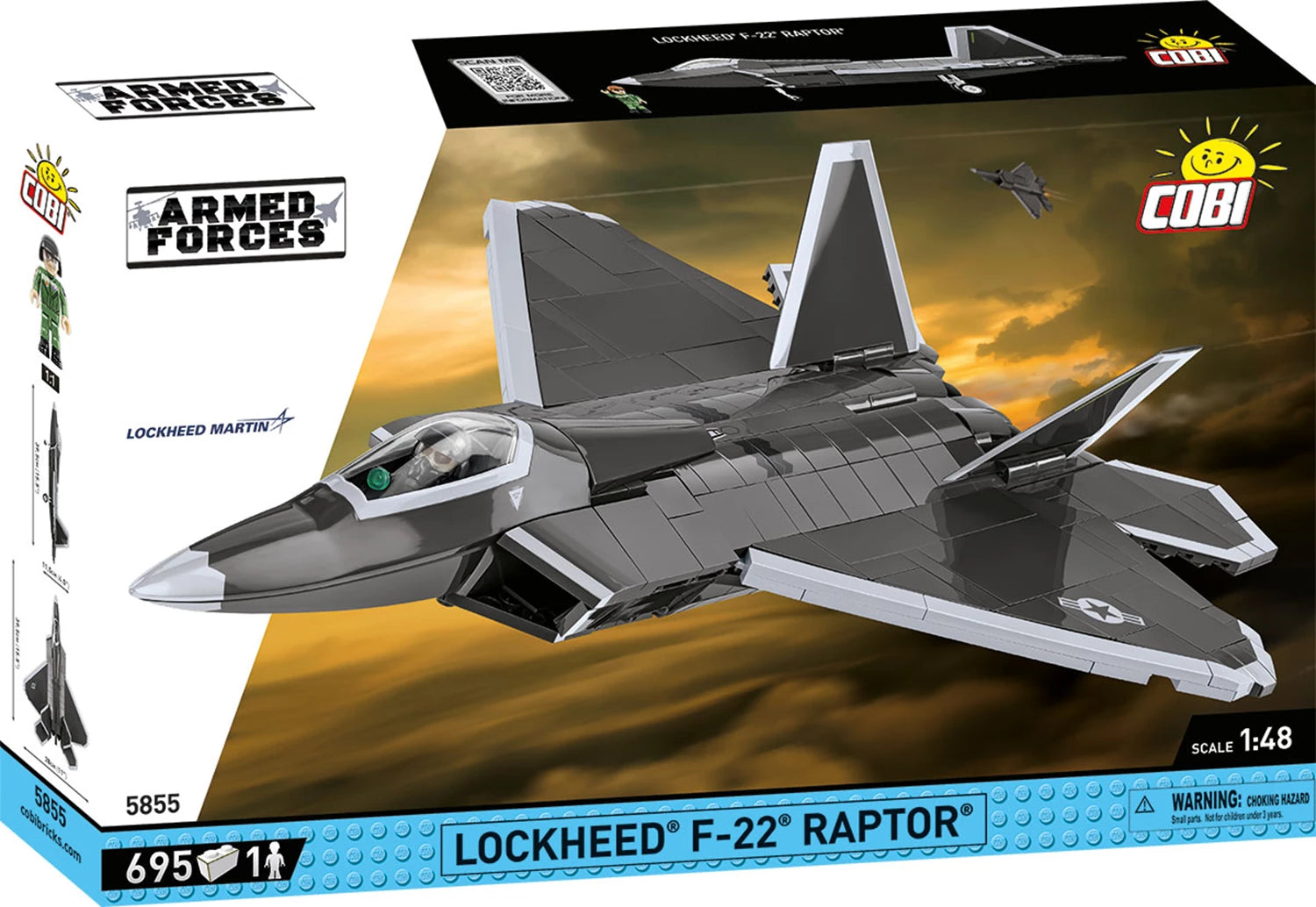 Lockheed F-22 Raptor / 695 pcs.