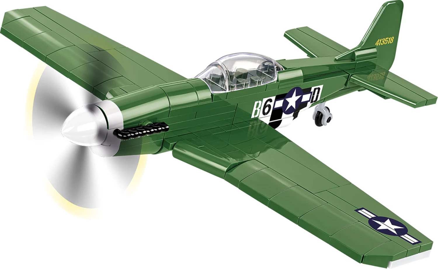 P-51D Mustang / 150 pcs.