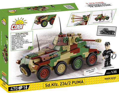 Sd.Kfz. 234/2 Puma / 470 pcs.