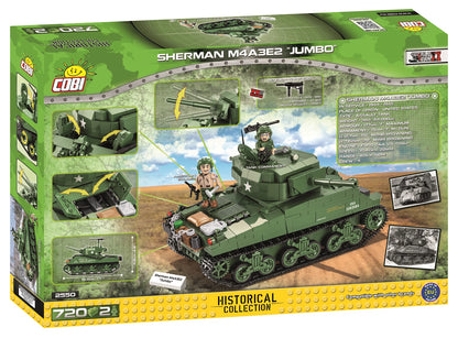 Sherman M4A3E2 Jumbo / 720 pcs.