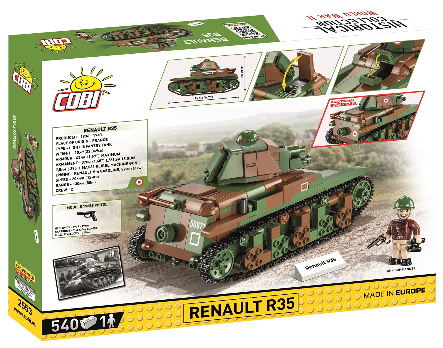 Renault R35 Panzer / 540 pcs.