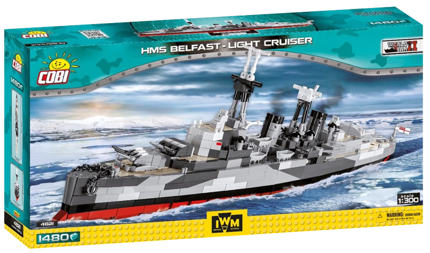 HMS Belfast Light Cruiser/1480 p