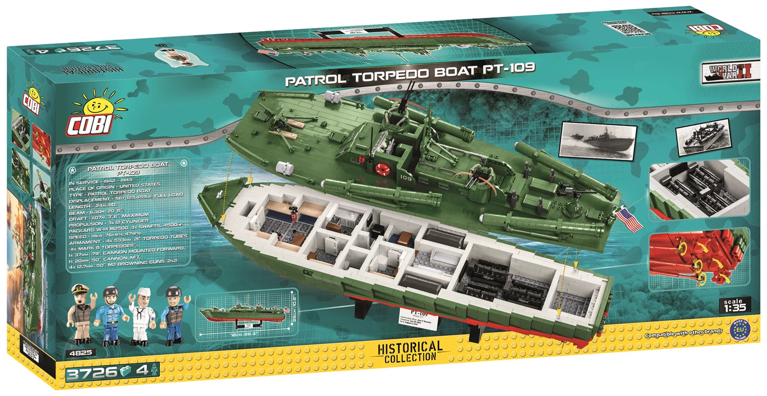 Patrol Boat PT-109 / 3726 pcs.