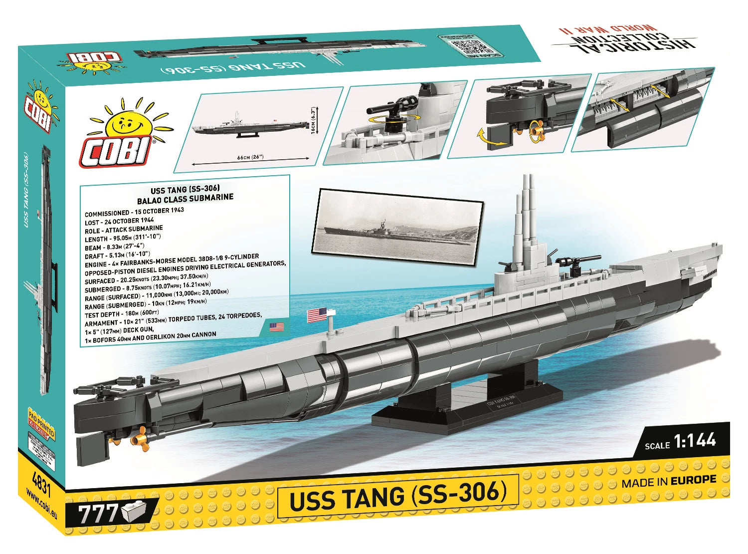 USS Tang (SS-306) / 777 pcs.