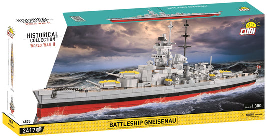 Battleship Gneisenau / 2417 pcs.