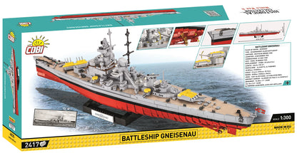 Battleship Gneisenau / 2417 pcs.