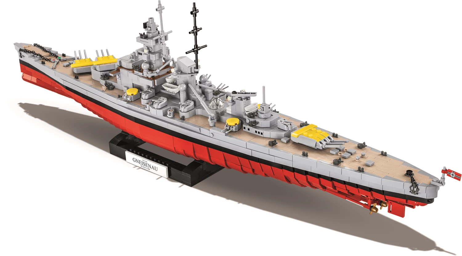 Battleship Gneisenau / 2417 pcs.