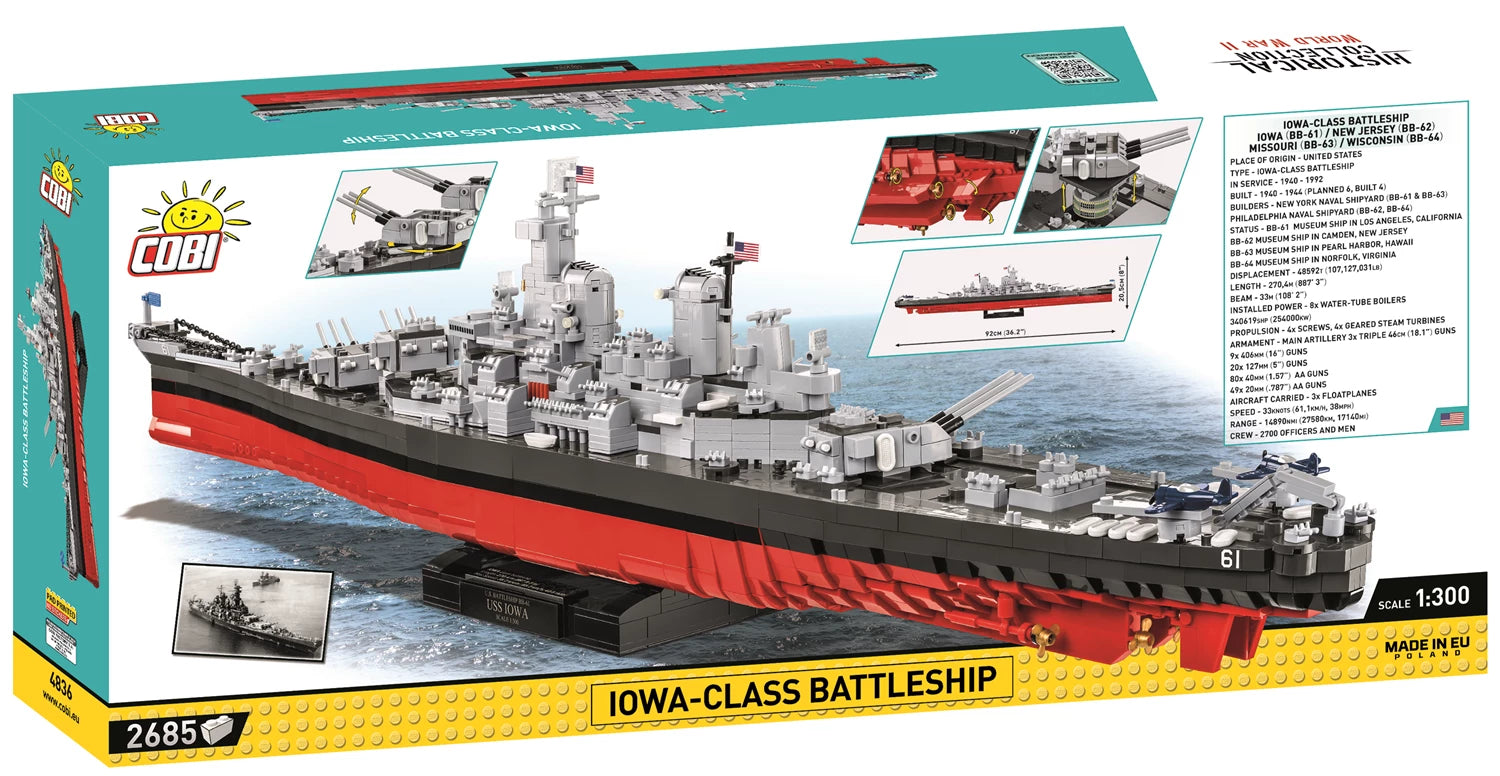 Battleship Iowa-Klasse / 2685p.