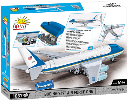 Boeing 747 AF One / 1087 pcs.