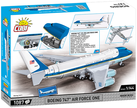 Boeing 747 AF One / 1087 pcs.