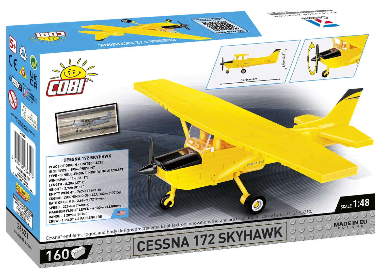 Cessna 172 Skyhawk / 160 pcs.