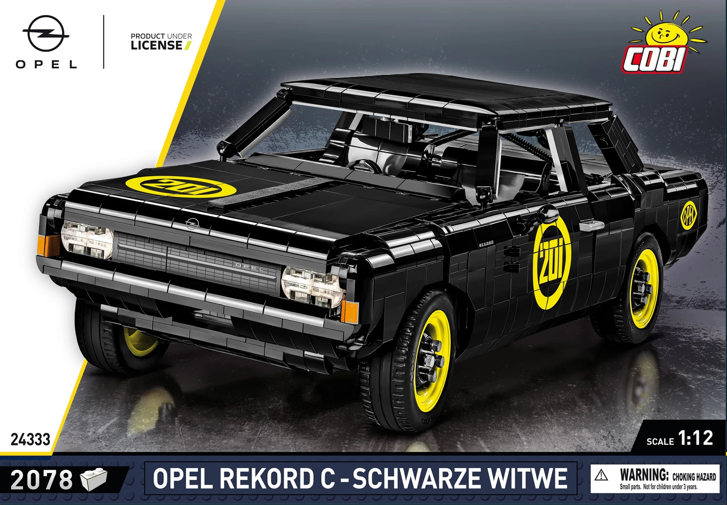 1:12 Opel Record C / 2078 pcs.