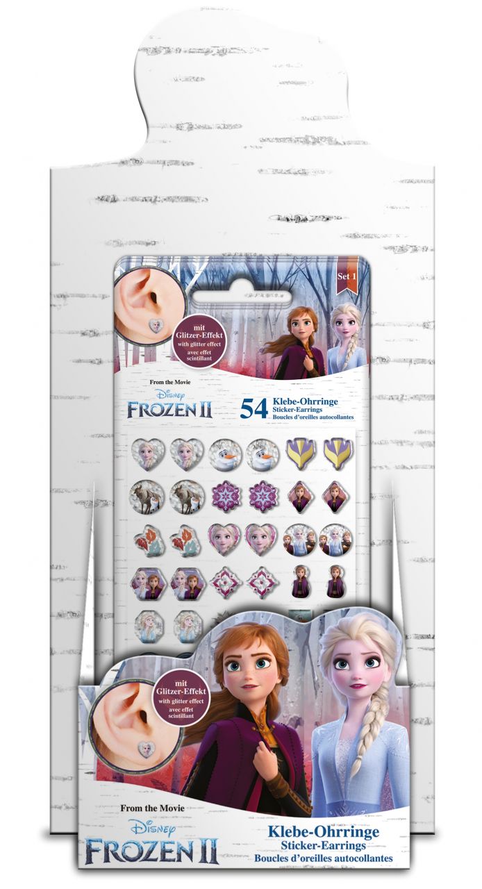 Sticker Earrings Frozen 2 Klebe-Ohrringe