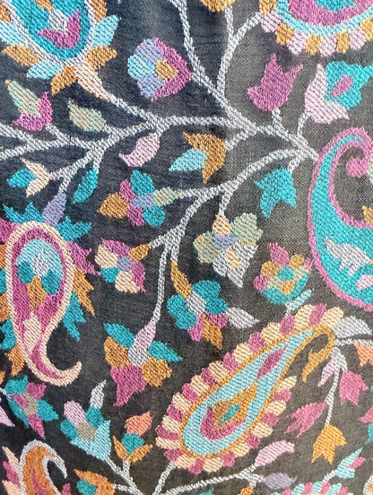 AISHITERU - Zaylen Kani Cashmere Shawl Nocturne Paisley - Midnight Luxury ✨🧣