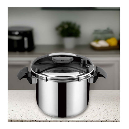 22cm Schnellkochtopf 6L Topf Kochtopf Dampfkochtop Edelstahl Induktion - PC6-22