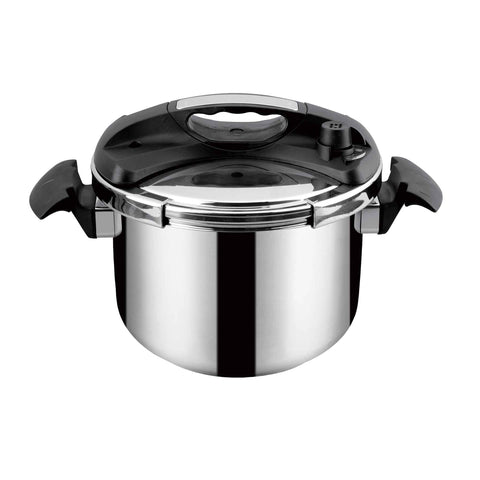 22cm Schnellkochtopf 6L Topf Kochtopf Dampfkochtop Edelstahl Induktion - PC6-22