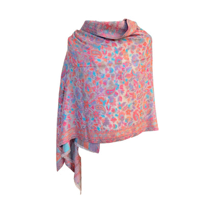 AISHITERU - Meliora Kani Cashmere Shawl - Gentle Pastel Luxury 🌸✨