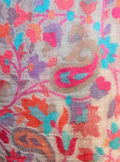 AISHITERU - Meliora Kani Cashmere Shawl - Gentle Pastel Luxury 🌸✨