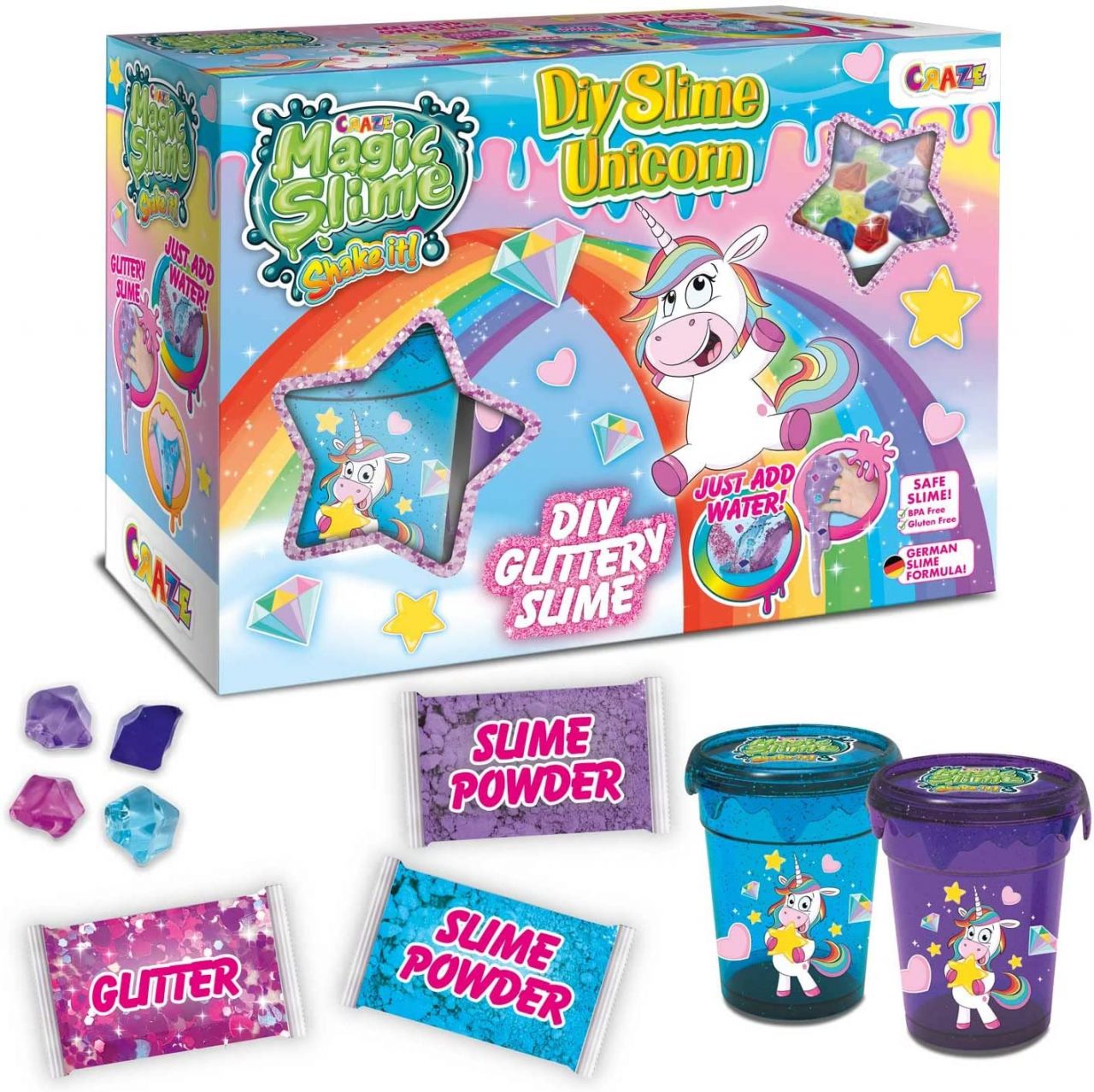 Magic Slime DIY Unicorn