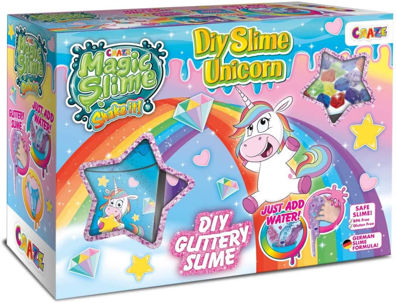 Magic Slime DIY Unicorn